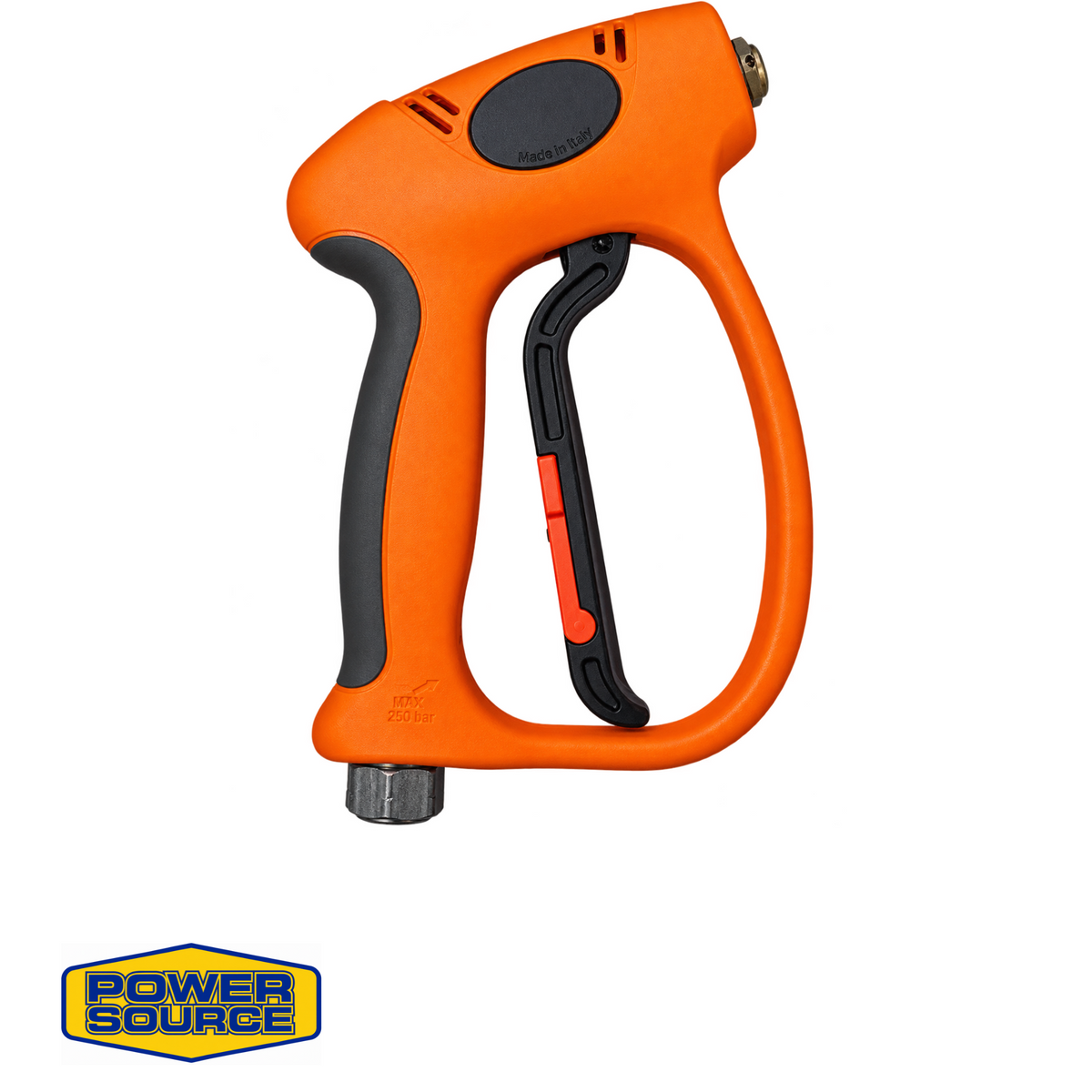 Centurion Hi-Viz Spary Gun with a Built-in Italian Swivel, 5,000 PSI, 12 GPM, Acid Valve, 320°F